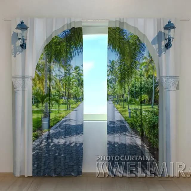 3D-gardin Båge till allén