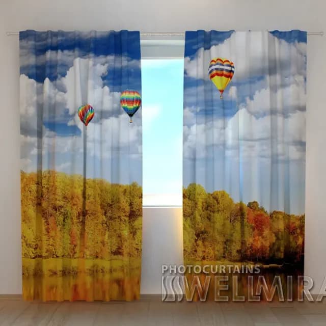 3D-gardin Höstlycka