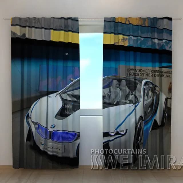 3D Gardin Vit superbil
