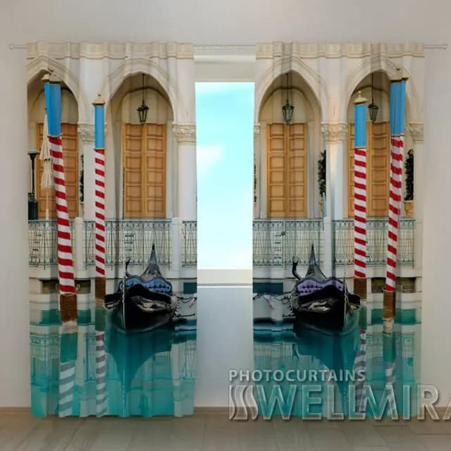 Fotogardin Vackra Venedig