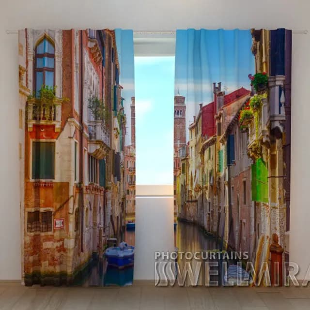 Fotogardin Kanal i Venedig