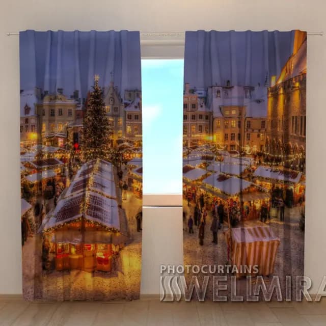 3D-gardin Julmarknad i Tallinn