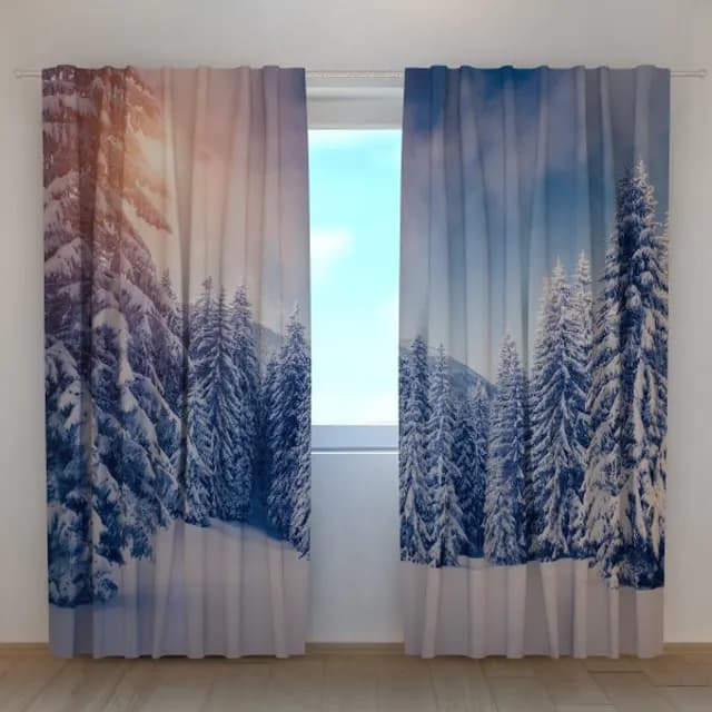 Fotogardin Julsolnedgång