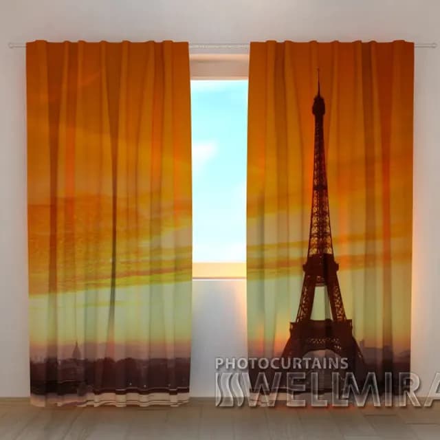 3D-gardin Eiffeltornet 4