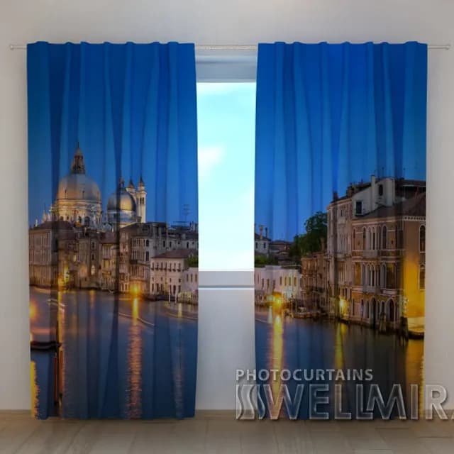 3D Gardin Venedig i kvällsljus