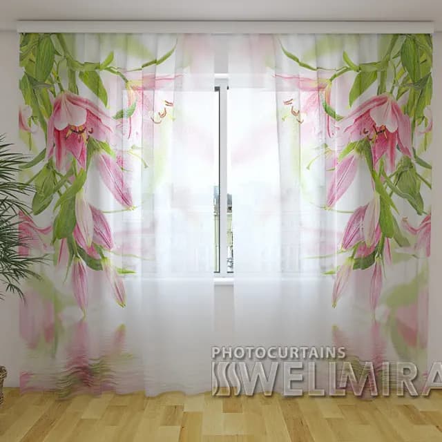 Fotogardin Rosa liljor