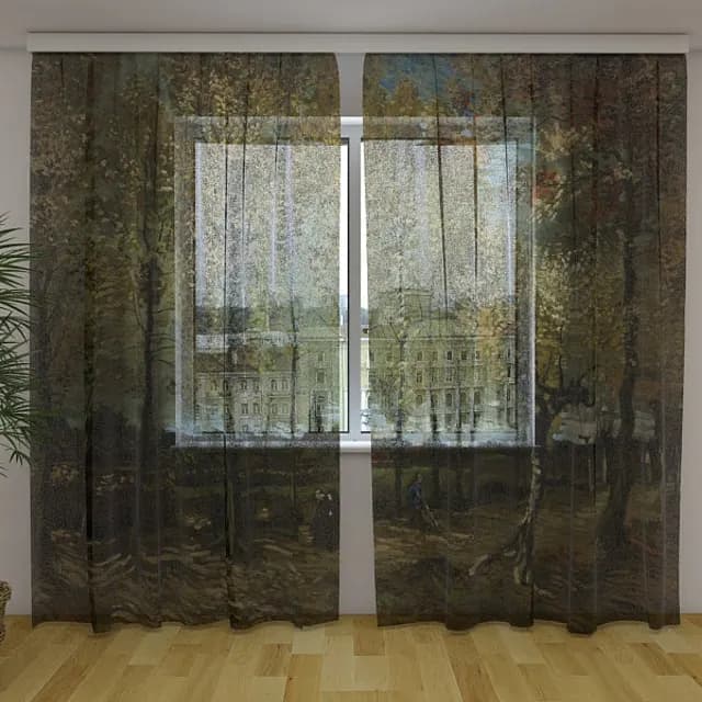Fotogardin Poppelträd nära Nuenen Vincent van Gogh