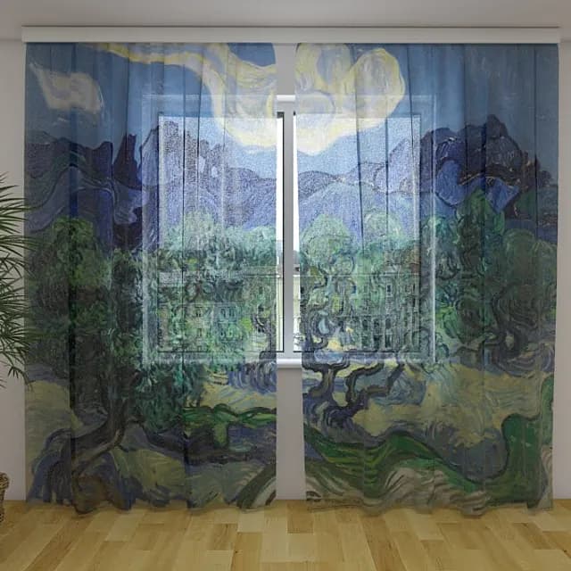 Fotogardin Olivträden Vincent van Gogh