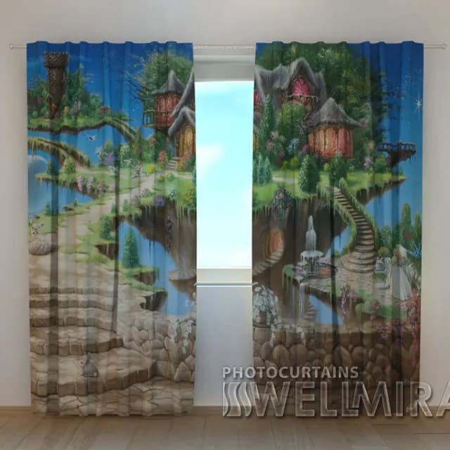 3D-gardin Sagovärld 1