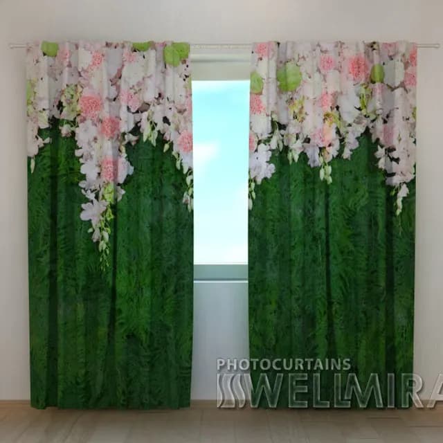 Fotogardin Blomsterlambrekänger Tallfräschör