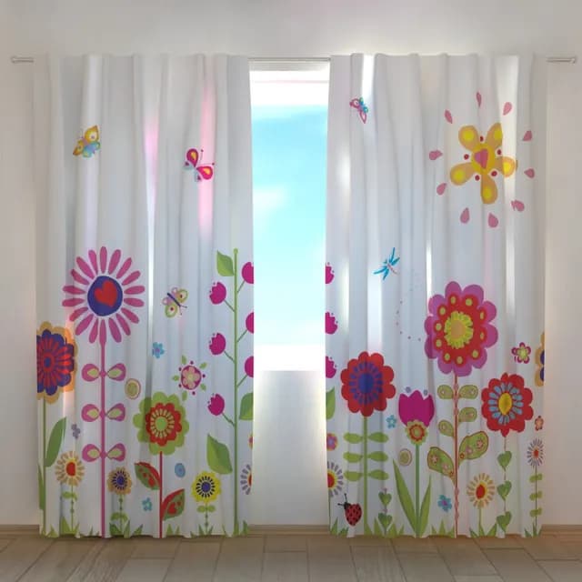 Fotogardin Blommor och sol