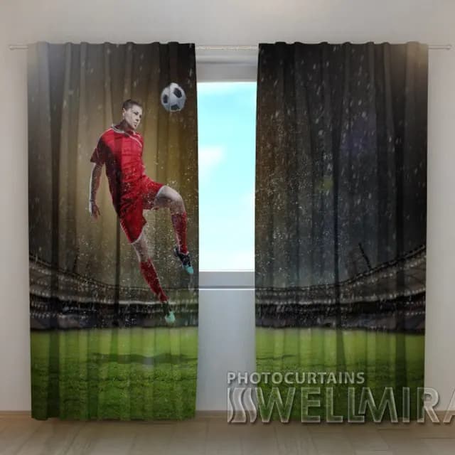 Fotogardin Fotbollsspelare