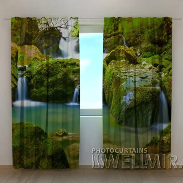 3D Gardin Skogsvattenfall