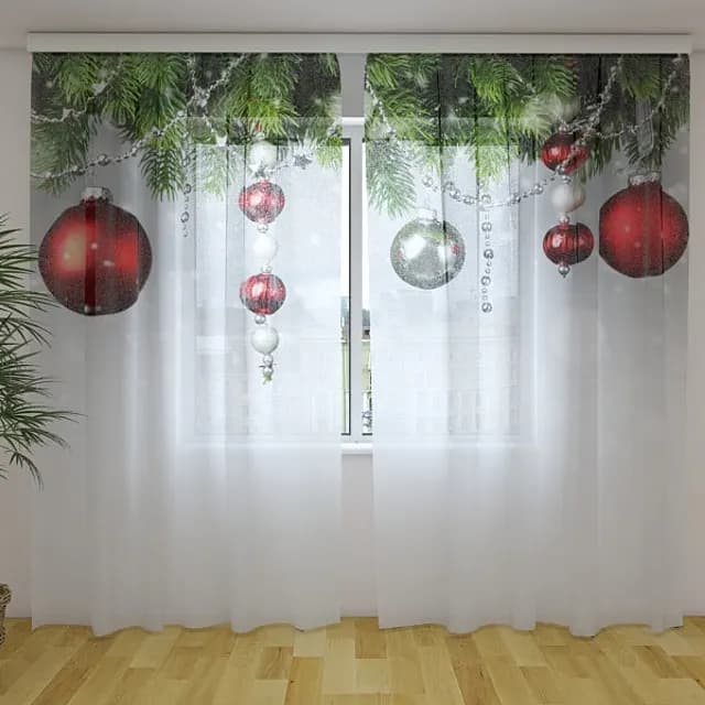 3D-gardin Juldekorationer