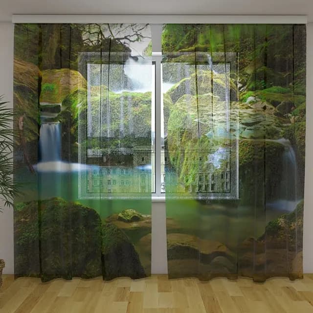 3D Gardin Skogsvattenfall