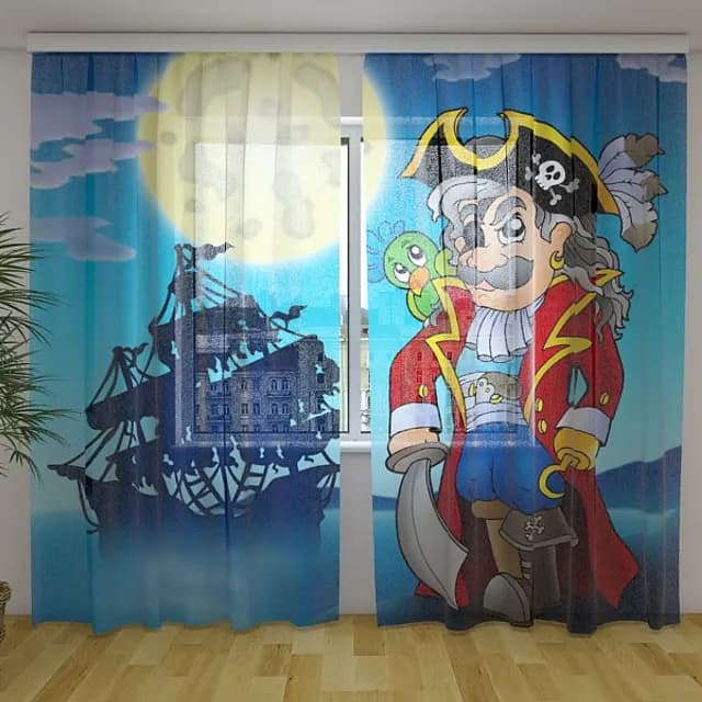 3D-gardin Pirat
