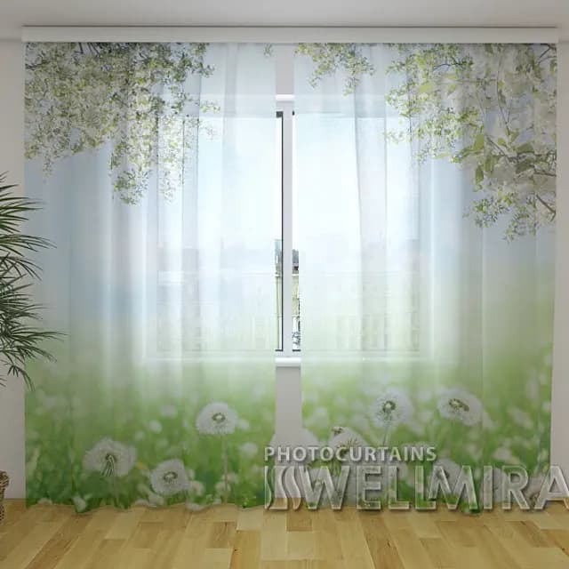 Fotogardin Vita maskrosor