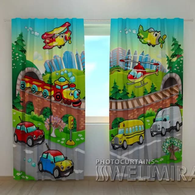 3D-gardin Roliga leksaker