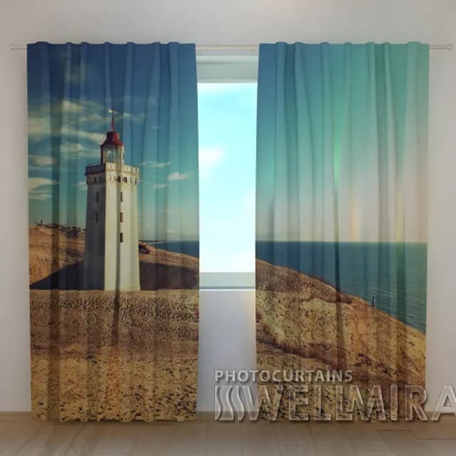 Fotogardin Fyr vid Danmarks kust