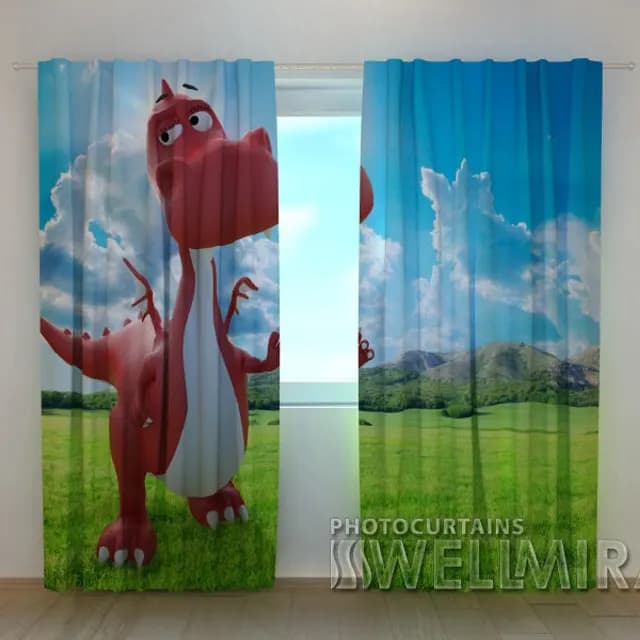 3D-gardin Liten drake