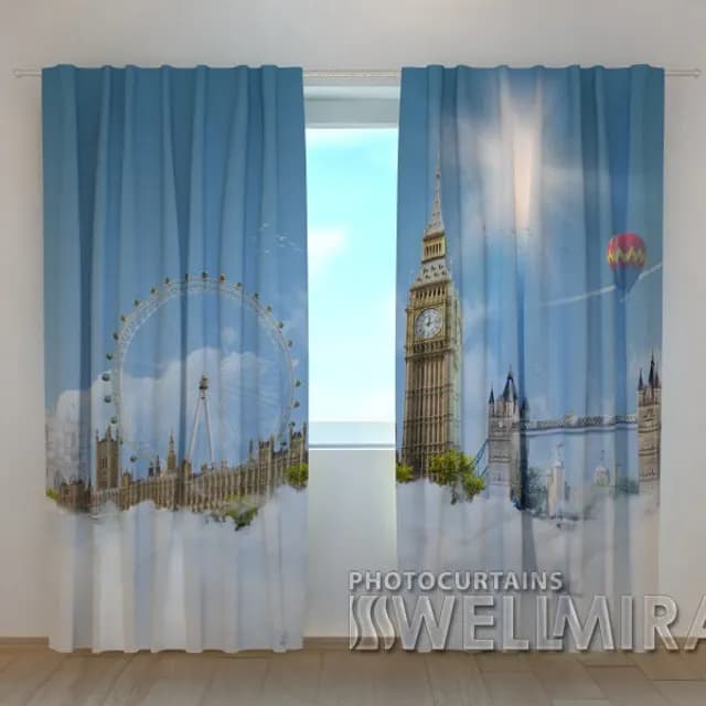 Fotogardin Londons himmel