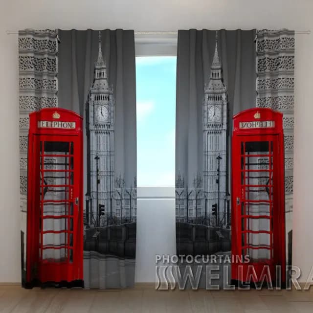 3D-gardin Londontelefon