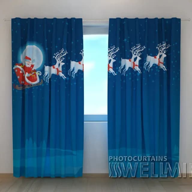 3D-gardin Glad tomte