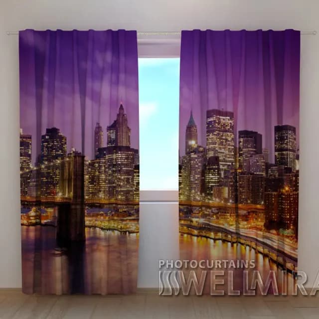 Fotogardin Himmel över Manhattan