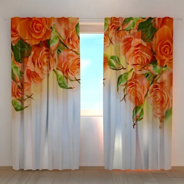 Fotogardin Orange rosor