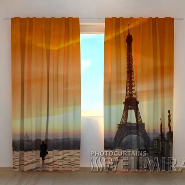 Fotogardin Paris och tornet