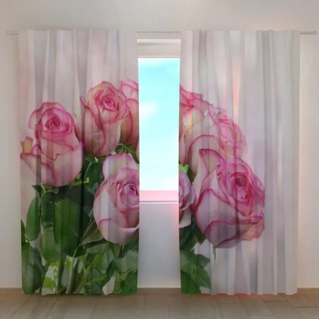 Fotogardin rosa gren