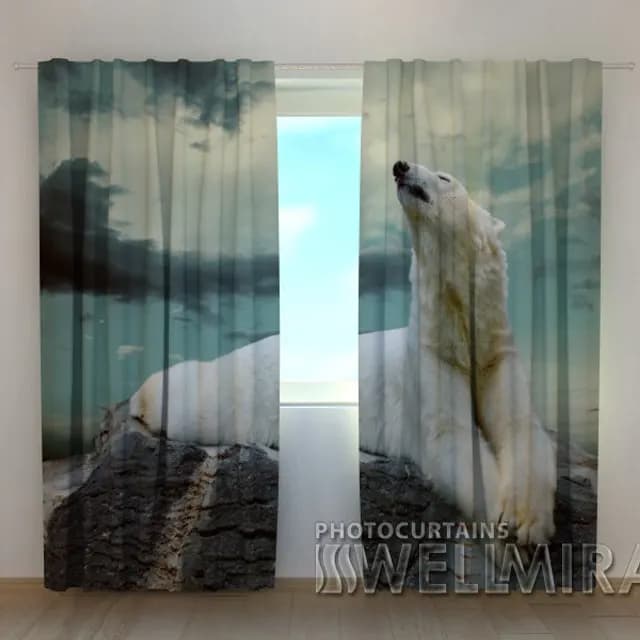 3D-gardin Isbjörn