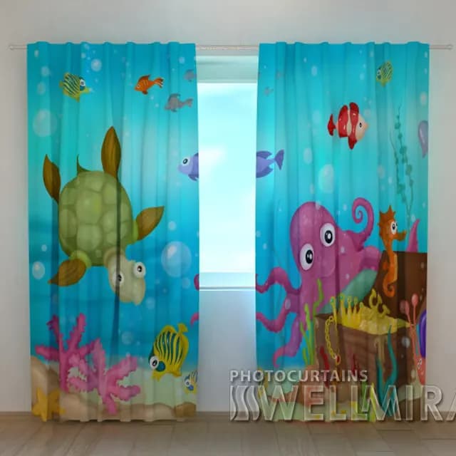 3D-gardin Havslandskap