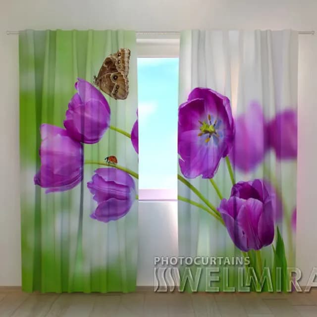3D-gardin Tulpaner