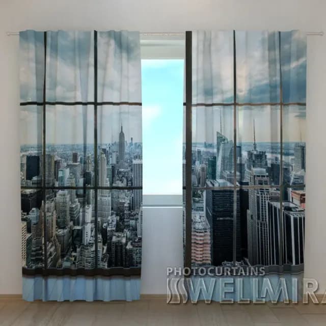 Fotogardin Utsikt över New York