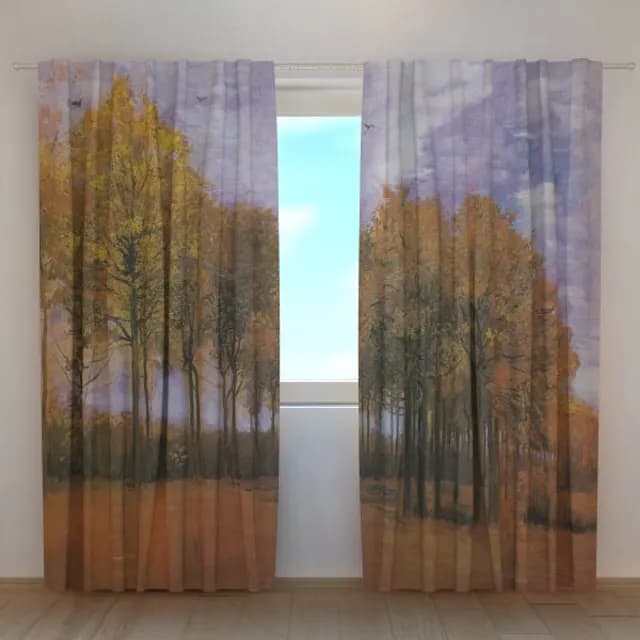 Fotogardin Höstlandskap Vincent van Gogh