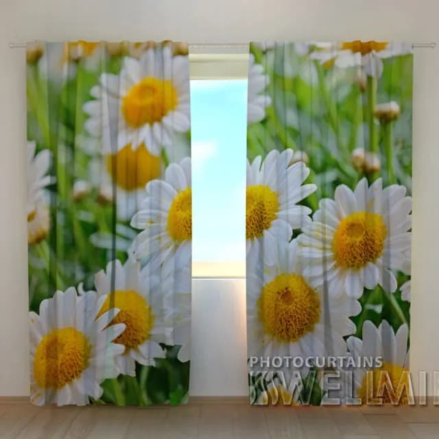3D Gardin Vita kamomiller