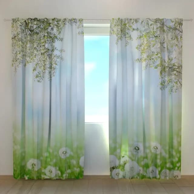 Fotogardin Vita maskrosor