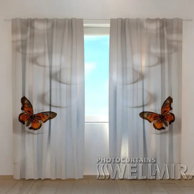 3D-gardin Zenfjäril