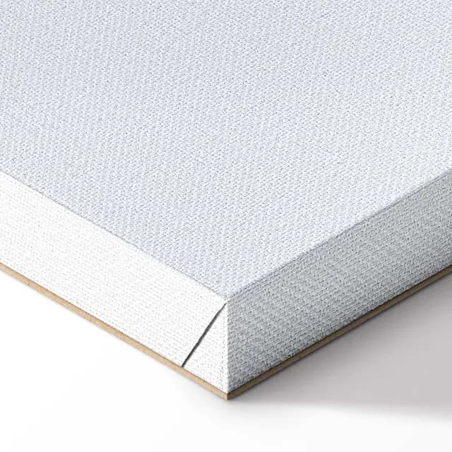 Canvas-taulu - Metsä vesiväreissä (1-osa) - Sinisävyinen maisema-abstraktio