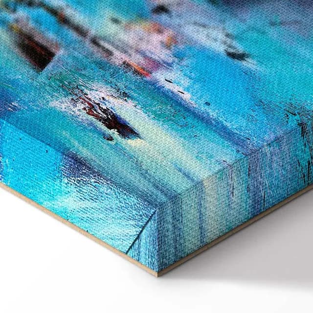 Canvas-taulu - Snow Fun (1 osa) Kapea