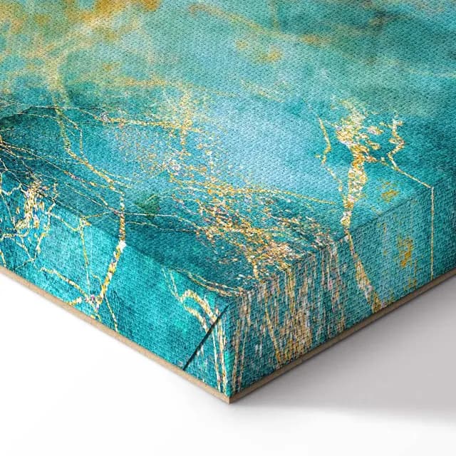 Canvas Print - Emerald Ocean (1 Part) Wide