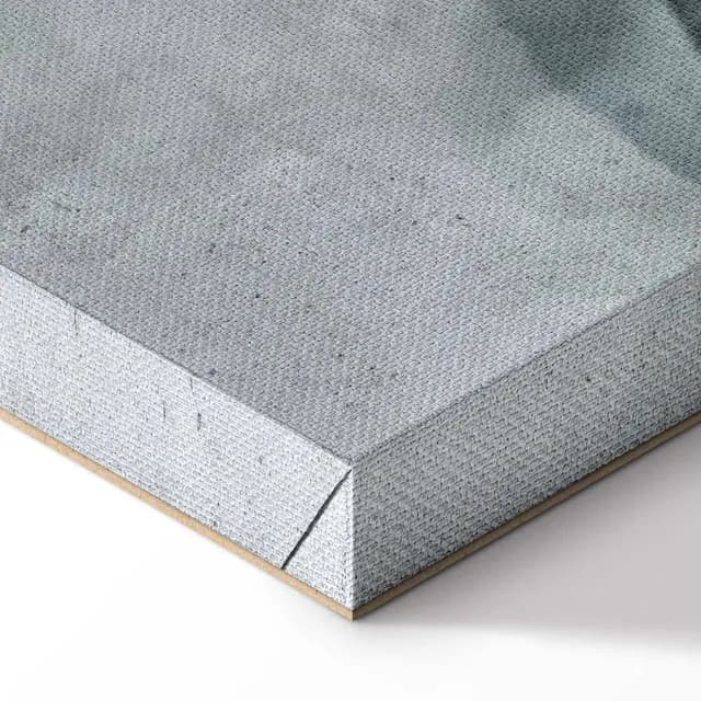 Canvas Print - Mountain Surface of the Lake (3 Parts)