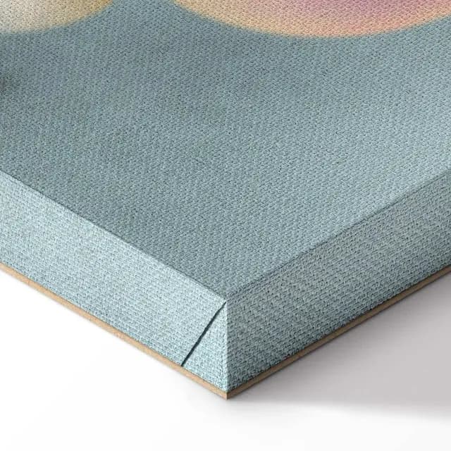 Canvas Print - Pink Streak (1 Part) Vertical