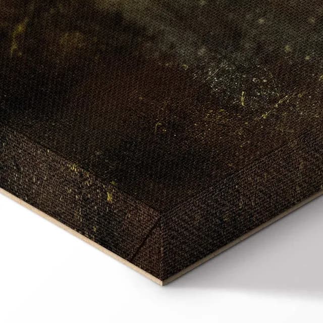 Canvas Print - Golden Constellation (1 Part) Wide