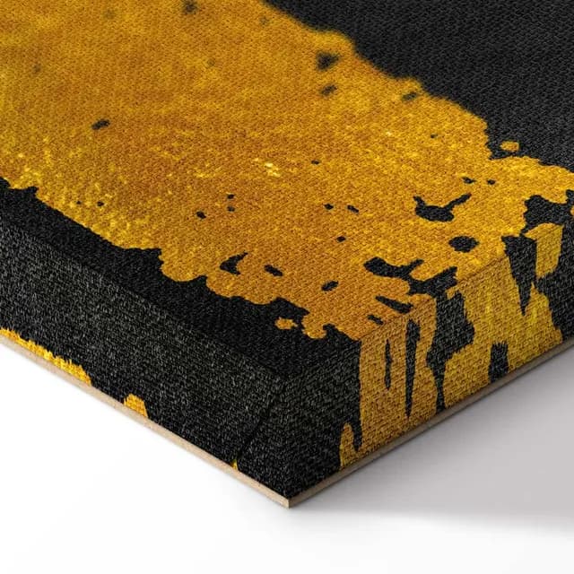 Canvas Print - Gold Seal (1 Part) Wide