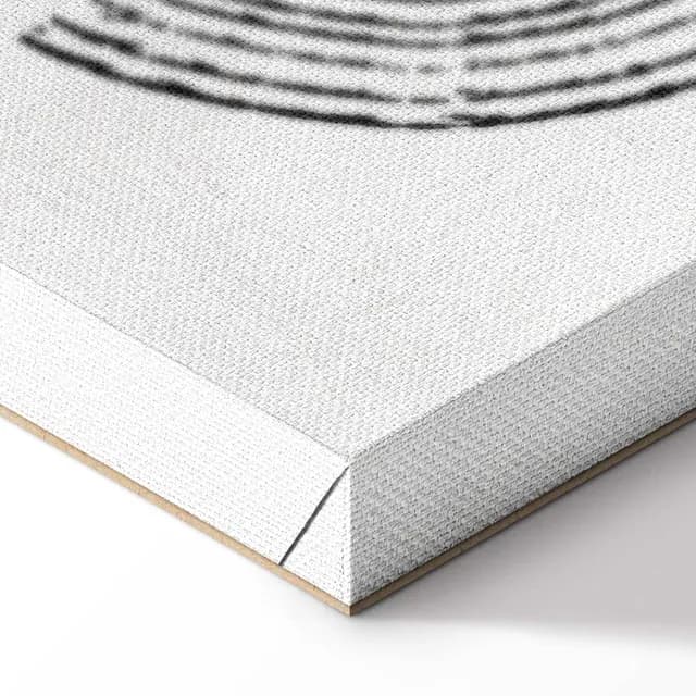 Canvas Print - Landscape With the Sun (1 Part) Vertical