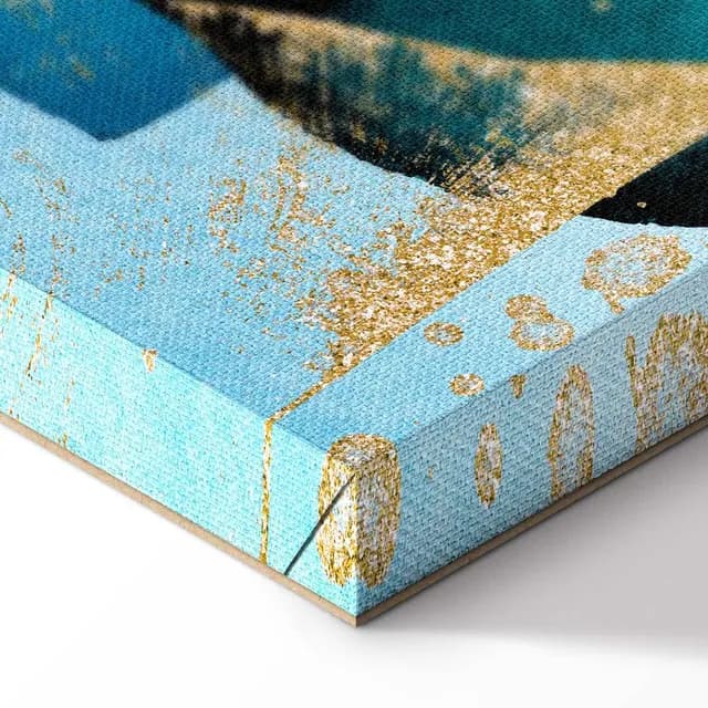 Canvas Print - Ocean Kaleidoscope (1 Part) Vertical