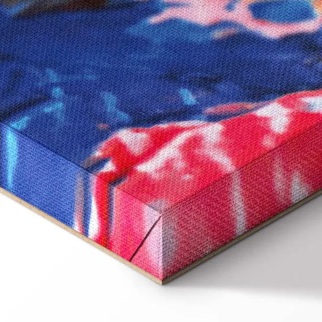 Canvas Print - Spring Shades - A Colorful Mix of Warm and Cool Tones on Canvas
