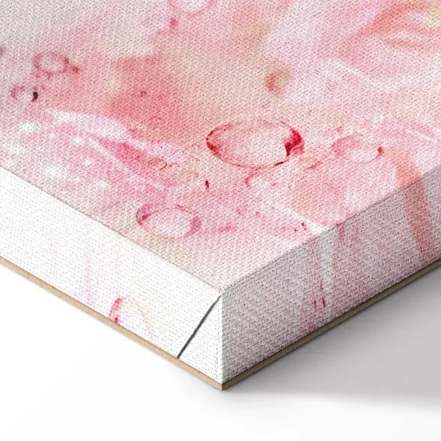Canvas Print - Pink Nature (1 Part) Vertical